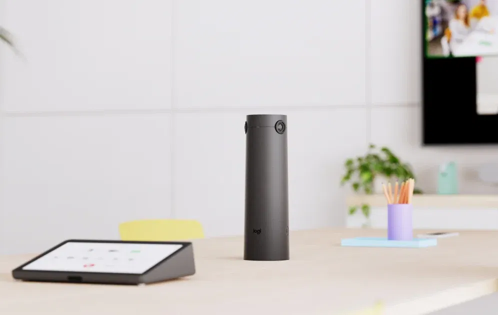 L'image représente "Logitech Sight : la caméra de table" par Wipple - Vous allez aimer vos salles de réunion.