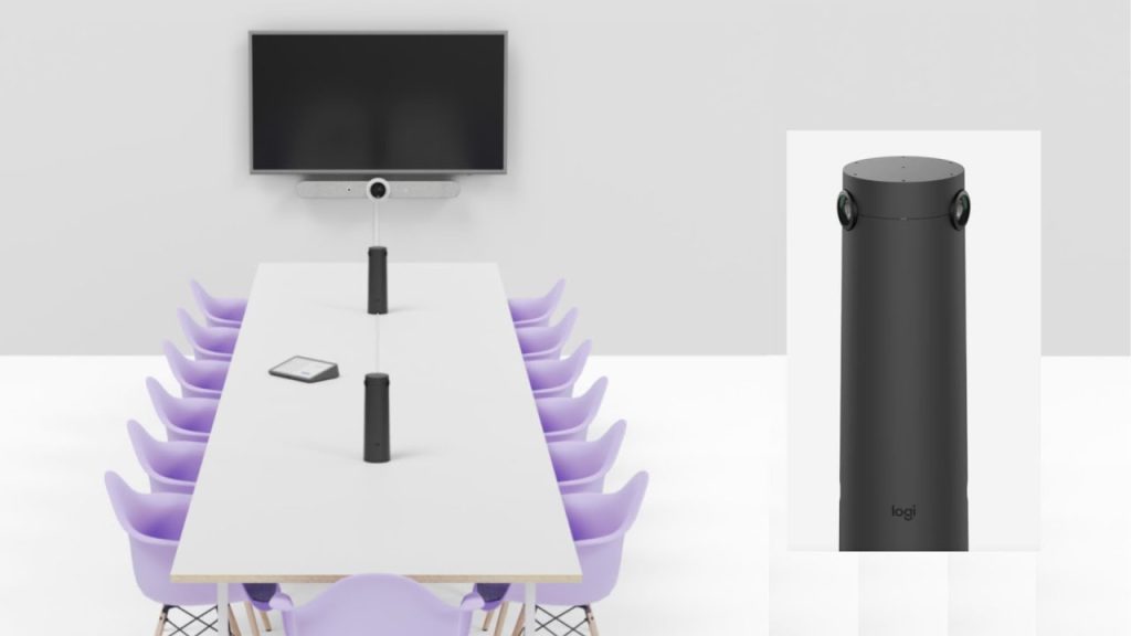 L'image représente "Logitech Sight : la caméra de table" par Wipple - Vous allez aimer vos salles de réunion.